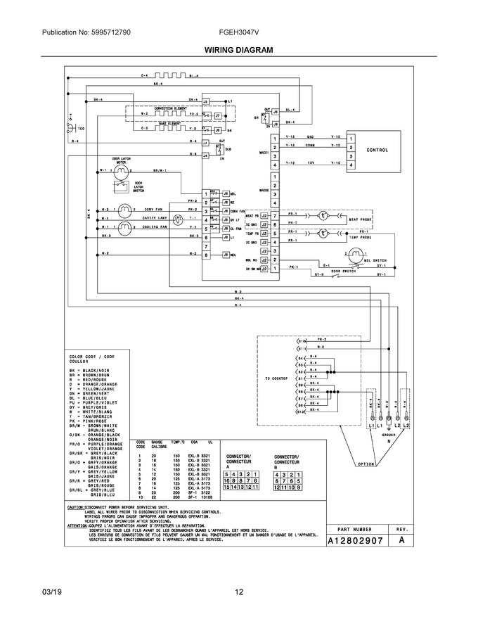 Diagram for FGEH3047VFA