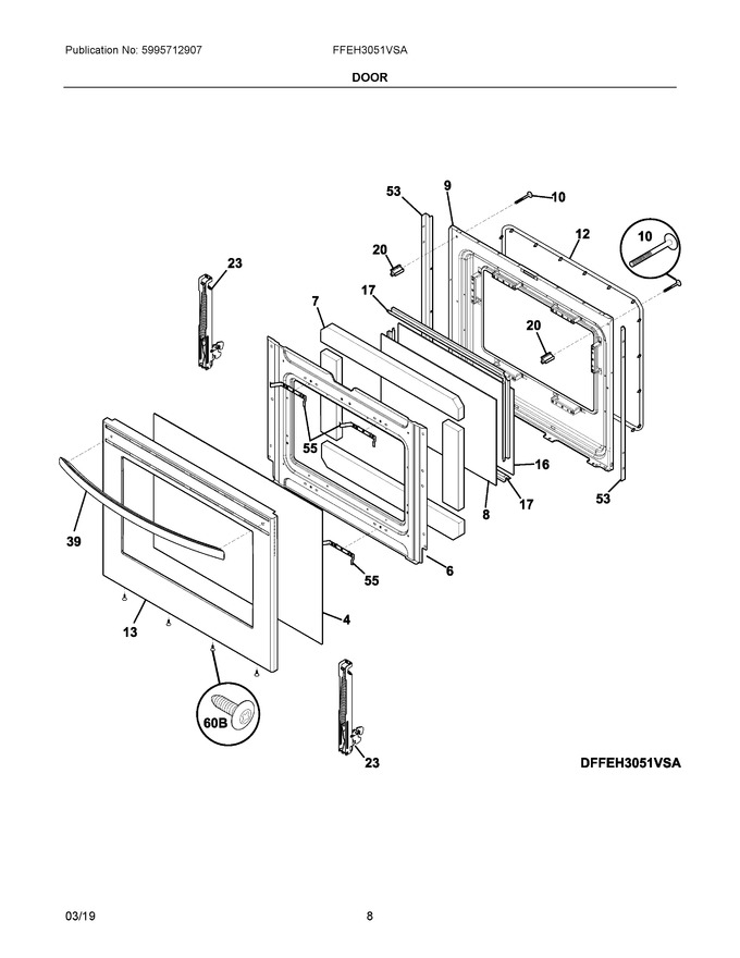 Diagram for FFEH3051VSA