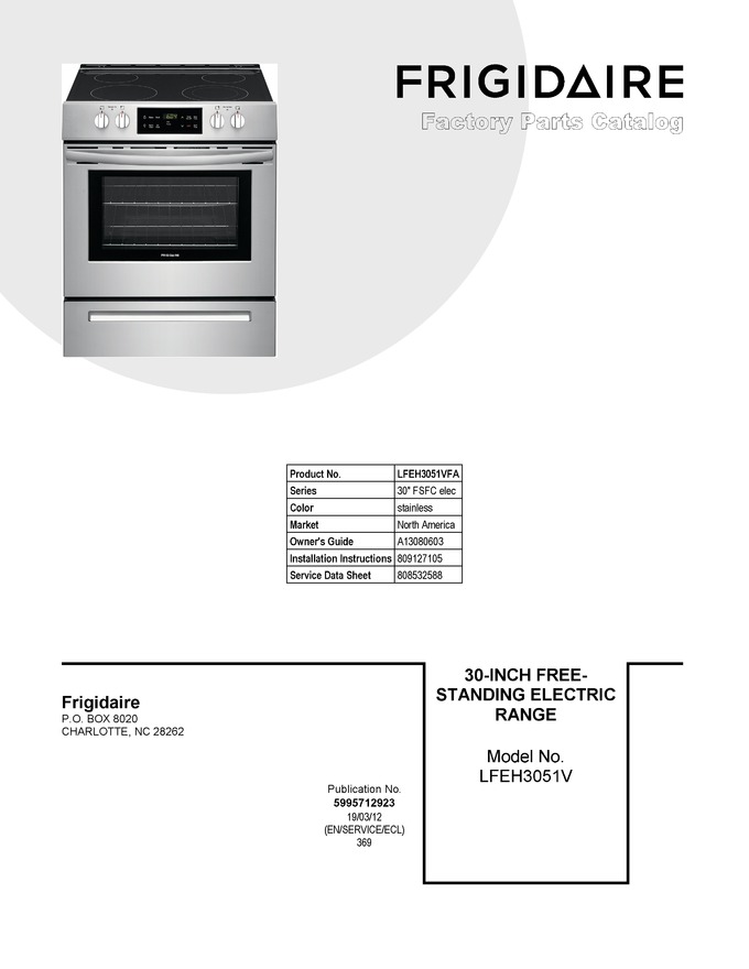Diagram for LFEH3051VFA