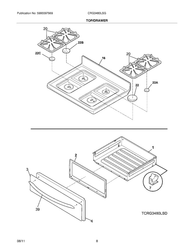 Diagram for CRG3480LSG
