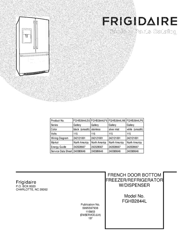 Diagram for FGHB2844LM6