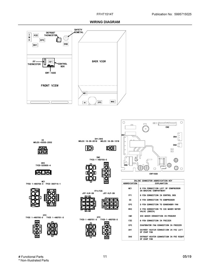 Diagram for FFHT1514TB4