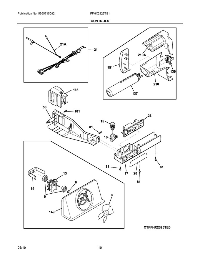 Diagram for FFHX2325TS1