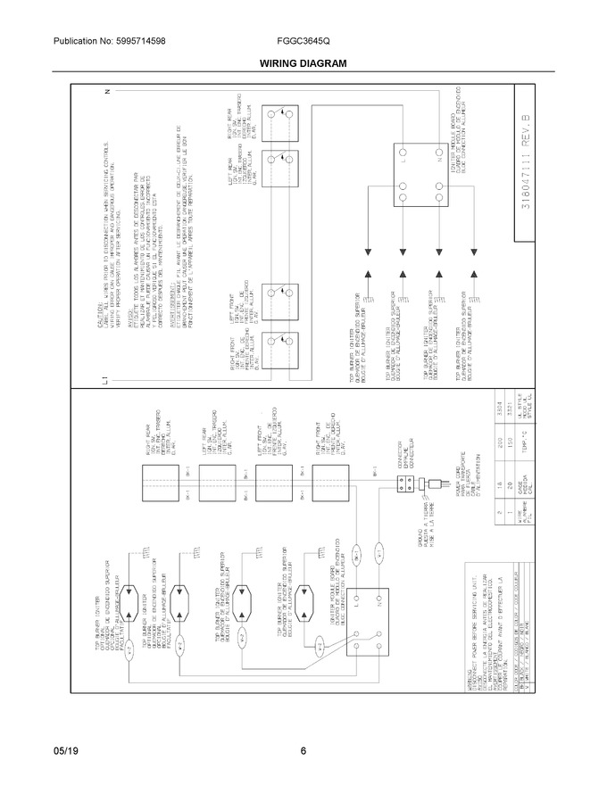 Diagram for FGGC3645QBE
