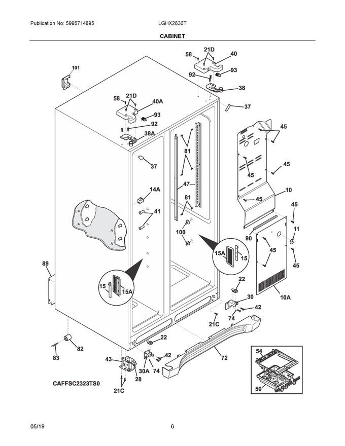 Diagram for LGHX2636TF8