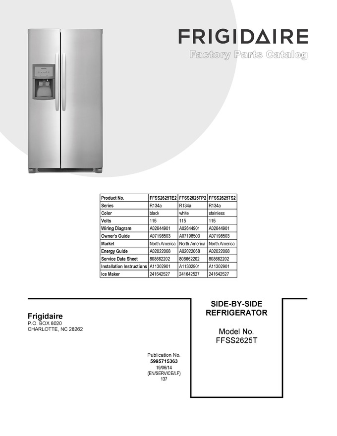 Diagram for FFSS2625TE2