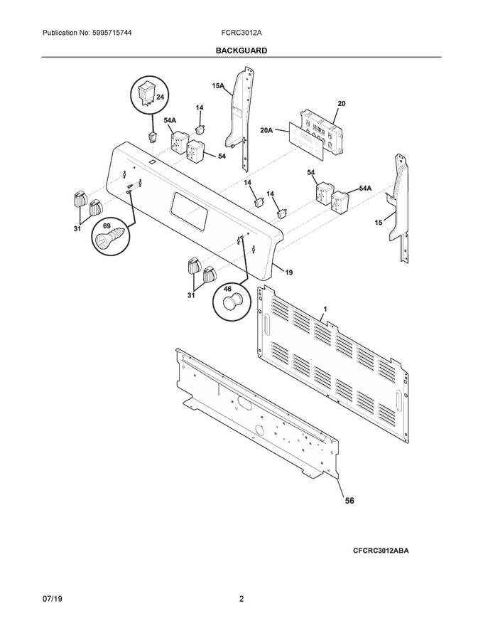 Diagram for FCRC3012ABA