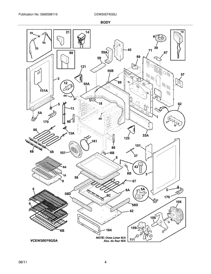 Diagram for CEW30EF6GSJ