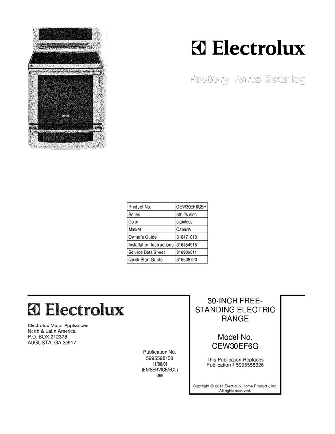 Diagram for CEW30EF6GSH