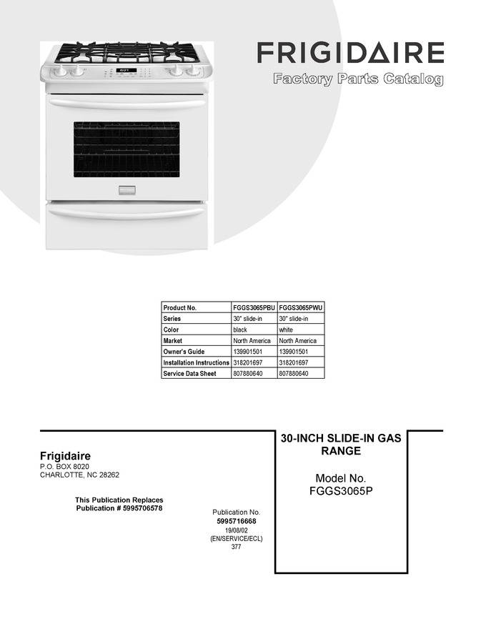 Diagram for FGGS3065PWU