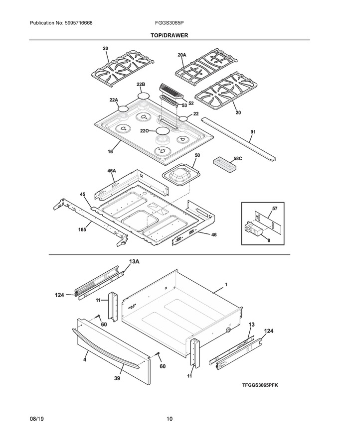Diagram for FGGS3065PBU