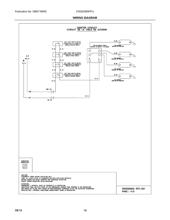 Diagram for FGGS3065PFU