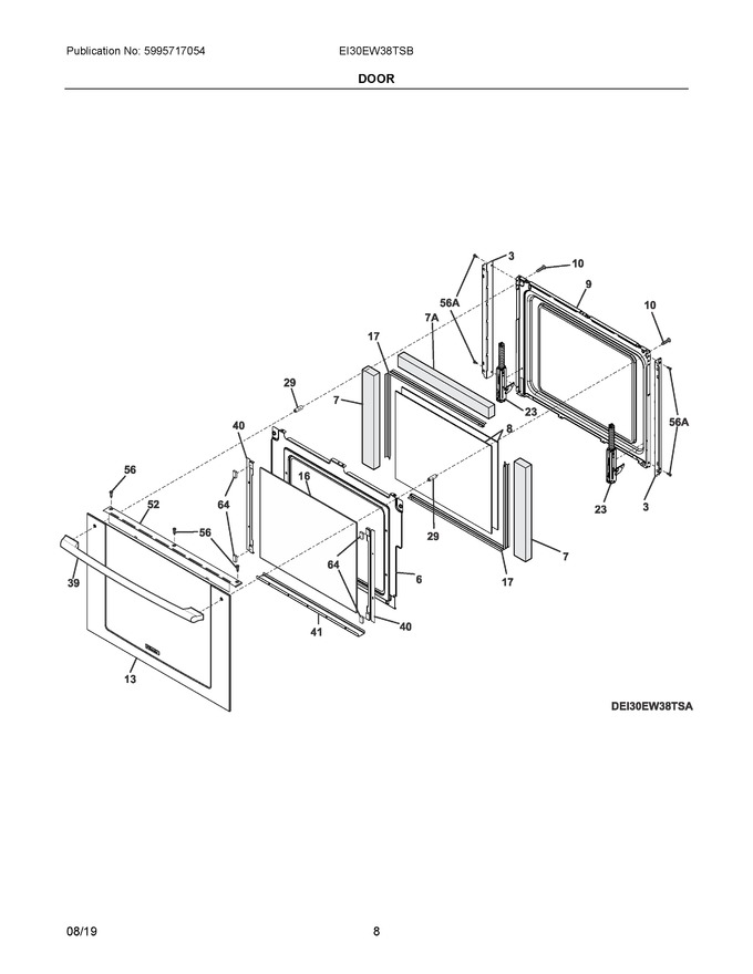 Diagram for EI30EW38TSB