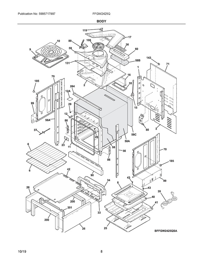 Diagram for FFGW2425QWA