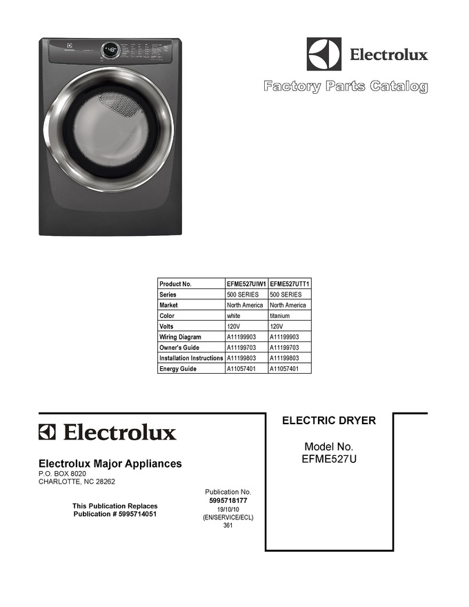 Diagram for EFME527UIW1