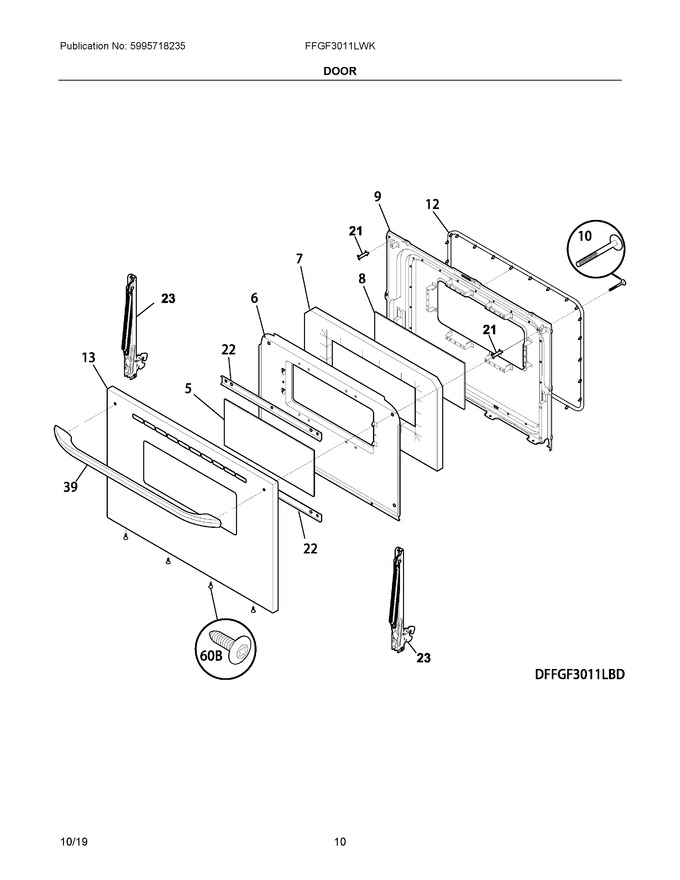 Diagram for FFGF3011LWK
