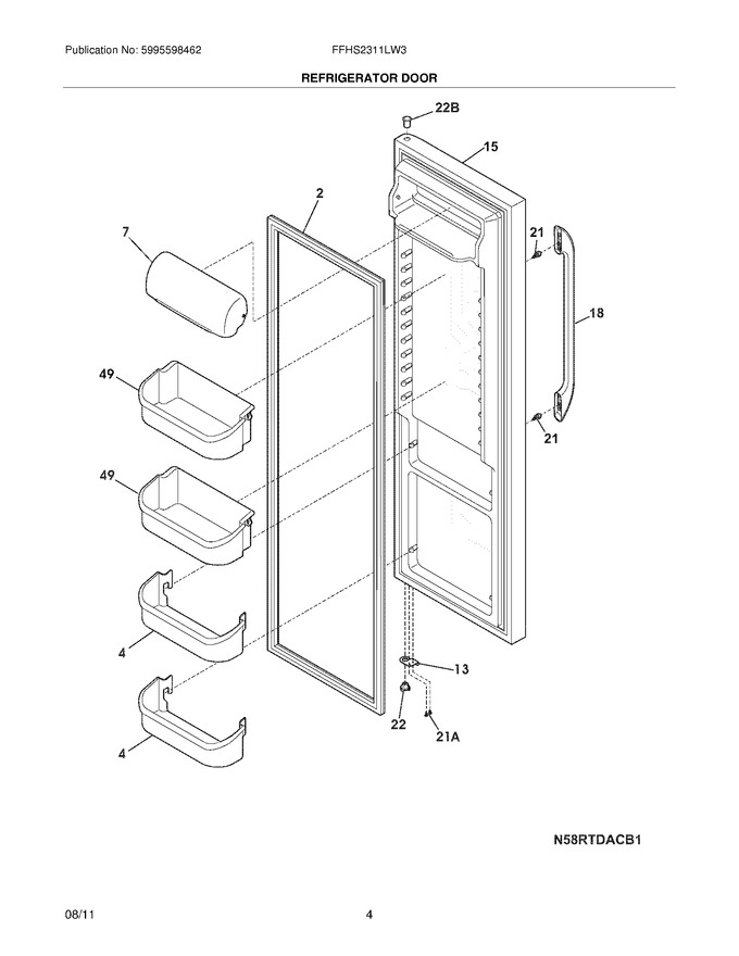 Diagram for FFHS2311LW3