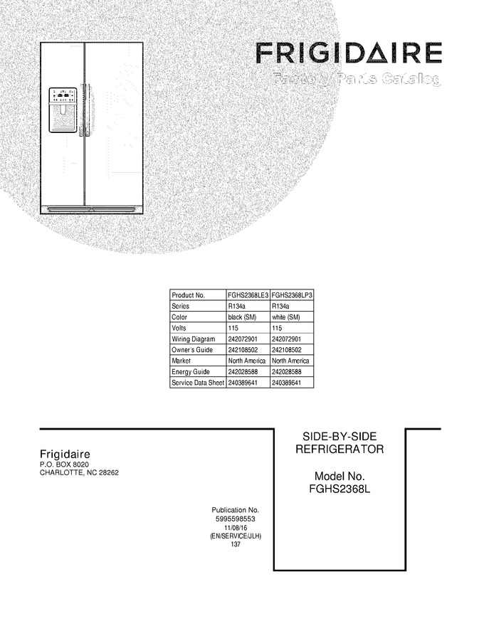Diagram for FGHS2368LP3