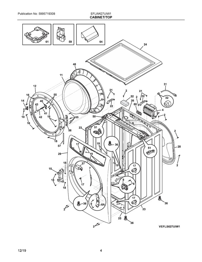 Diagram for EFLW427UIW1