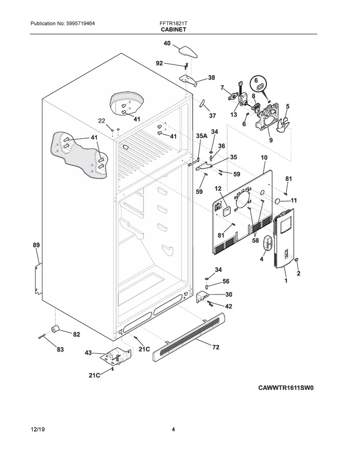 Diagram for FFTR1821TW6