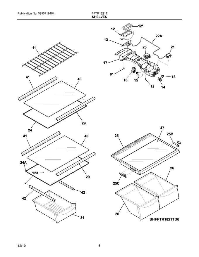 Diagram for FFTR1821TW6