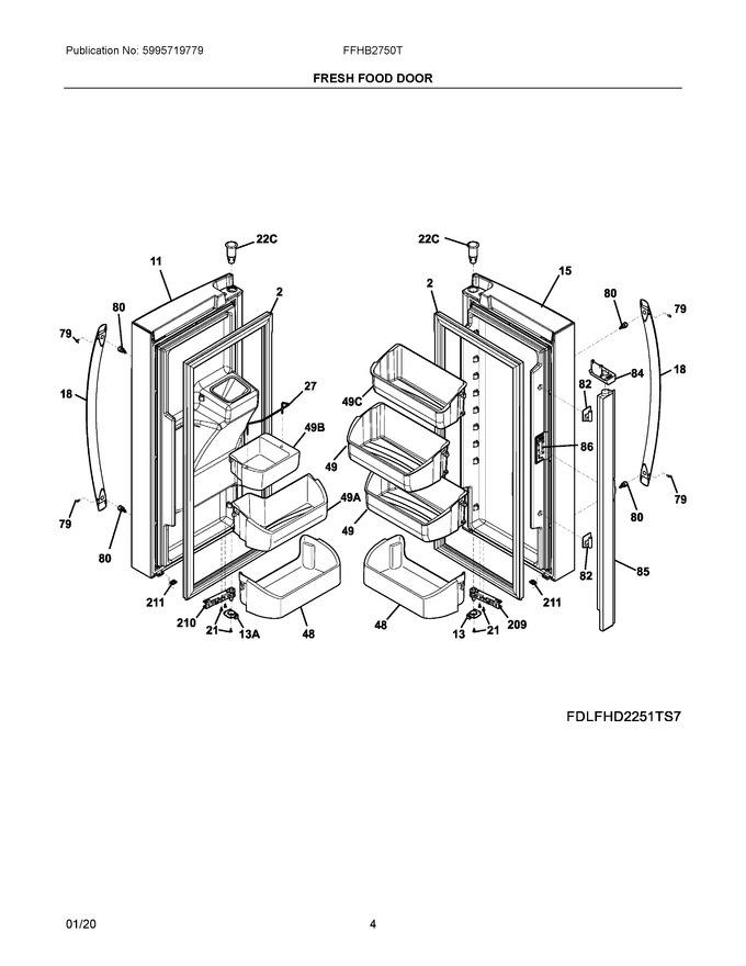 Diagram for FFHB2750TP6