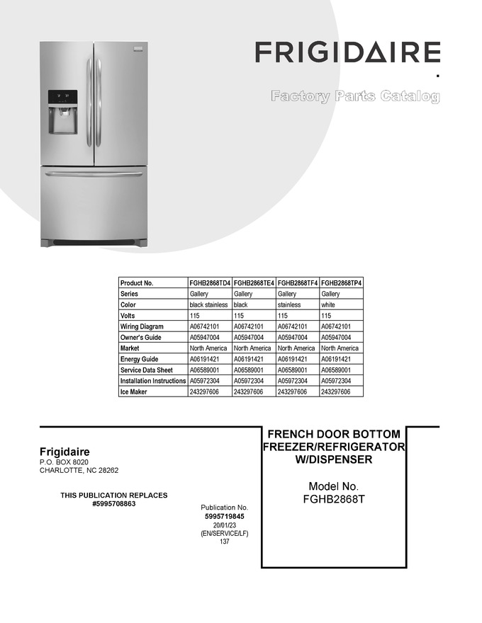 Diagram for FGHB2868TF4