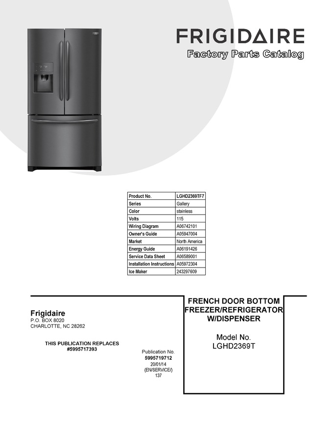 Diagram for LGHD2369TF7