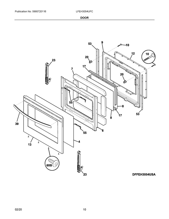 Diagram for LFEH3054UFC