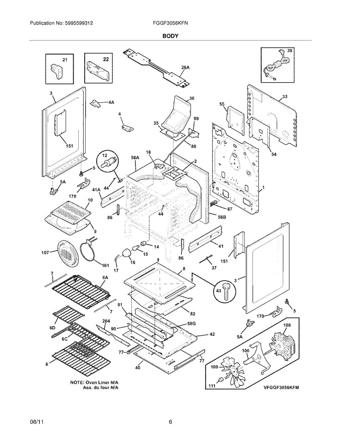 Diagram for FGGF3056KFN