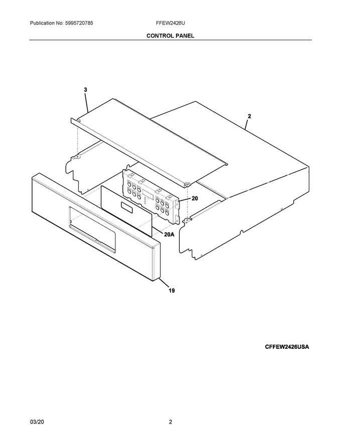 Diagram for FFEW2426UBB