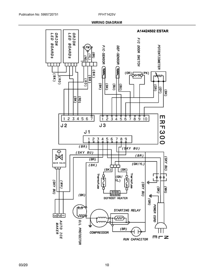 Diagram for FFHT1425VW