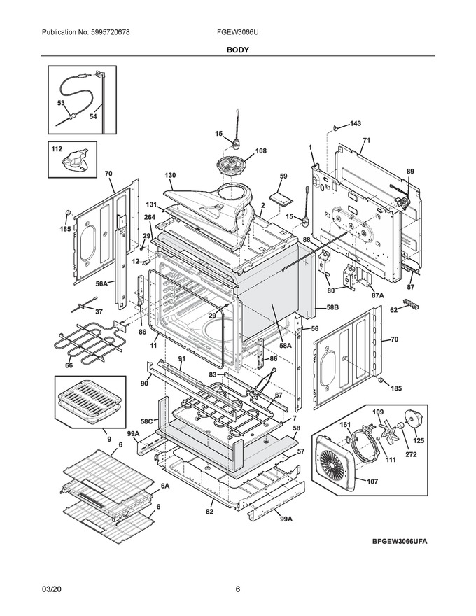 Diagram for FGEW3066UFB