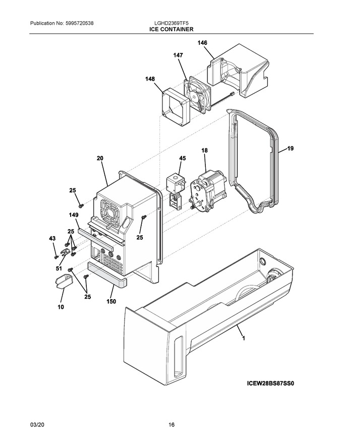 Diagram for LGHD2369TF5