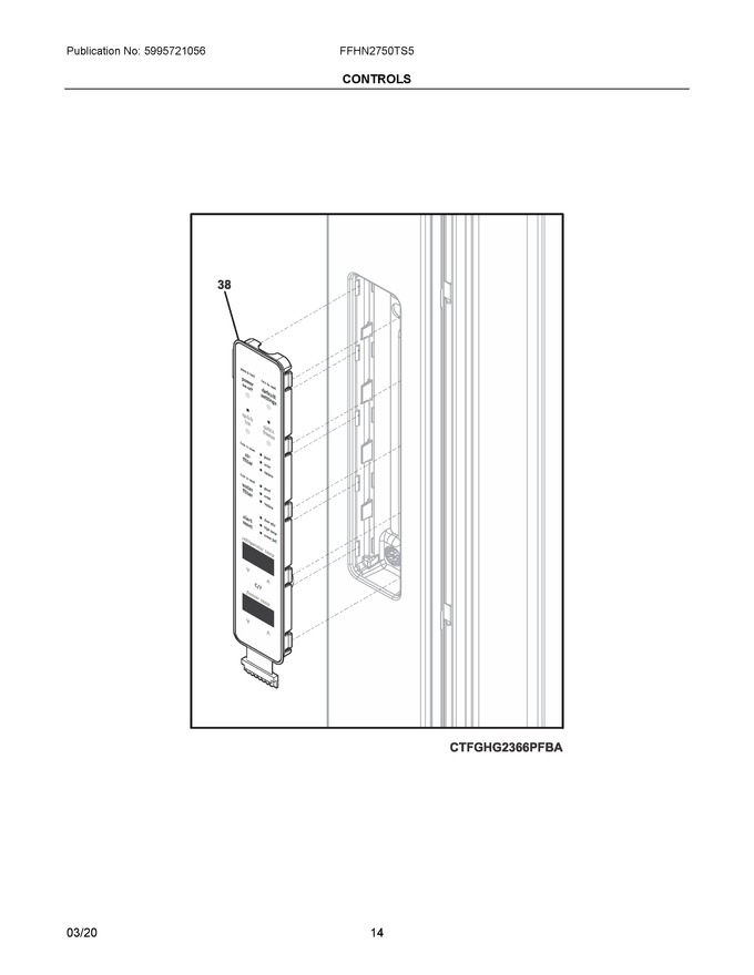Diagram for FFHN2750TS5