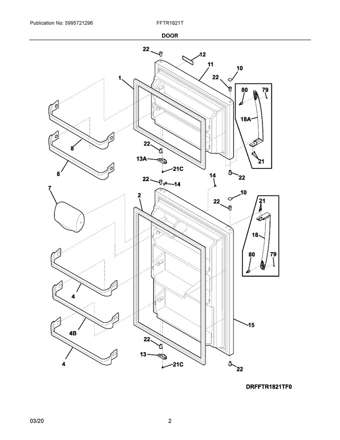 Diagram for FFTR1821TS9
