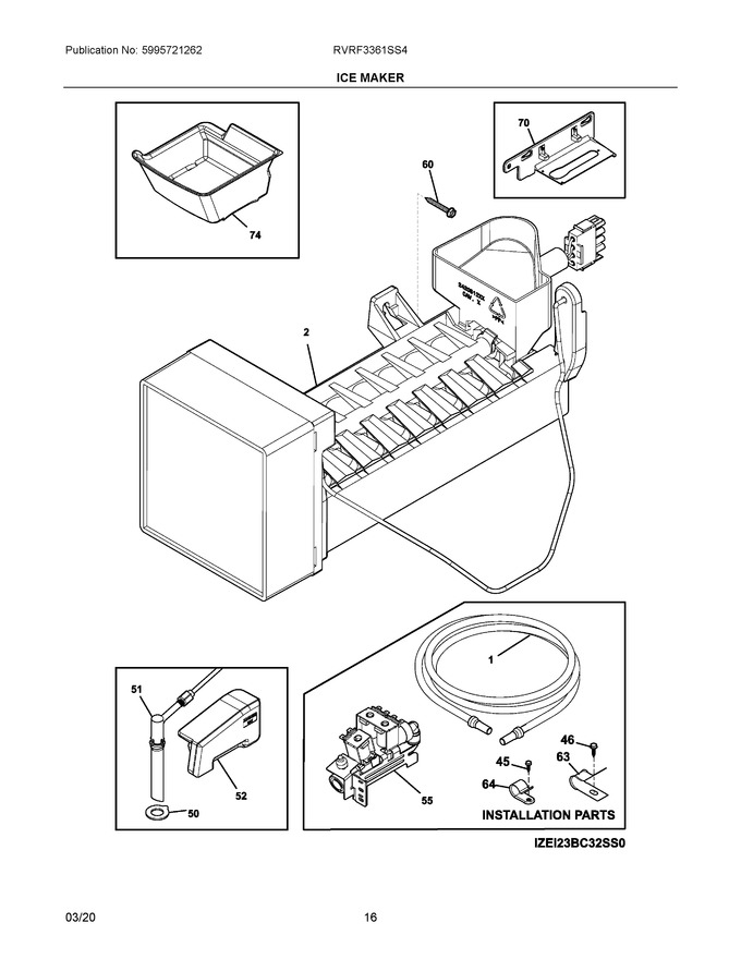 Diagram for RVRF3361SS4