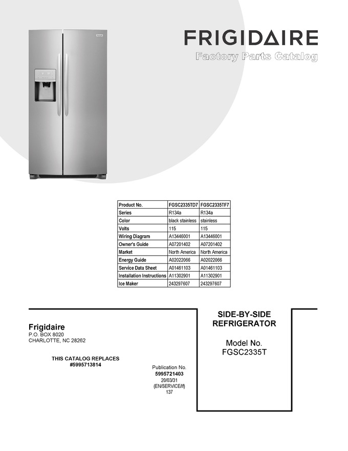 Diagram for FGSC2335TD7