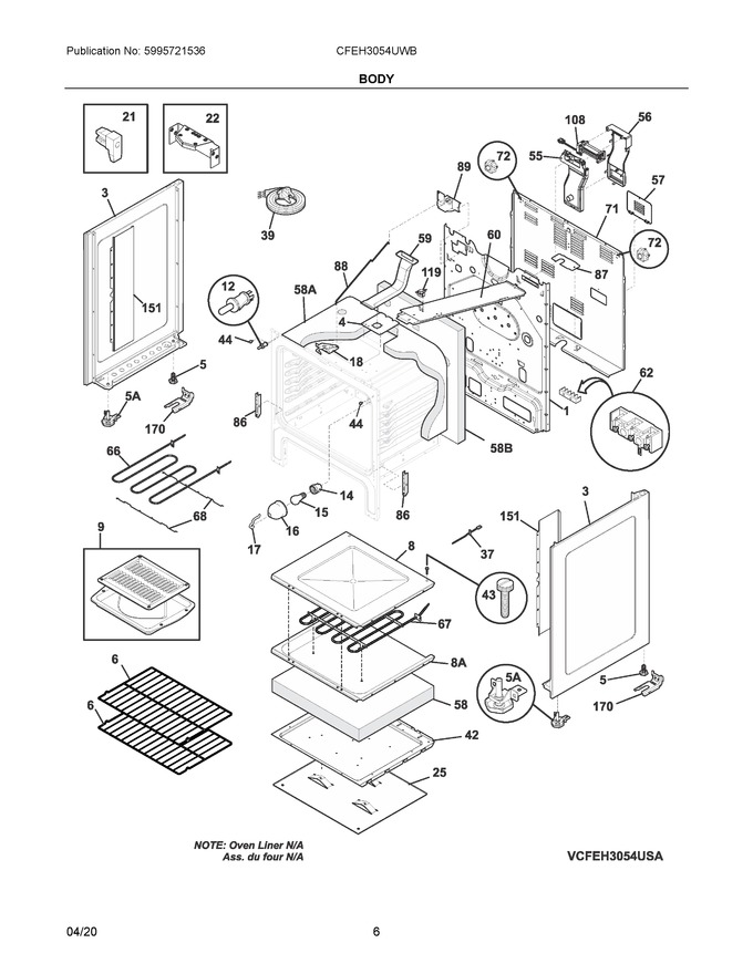 Diagram for CFEH3054UWB