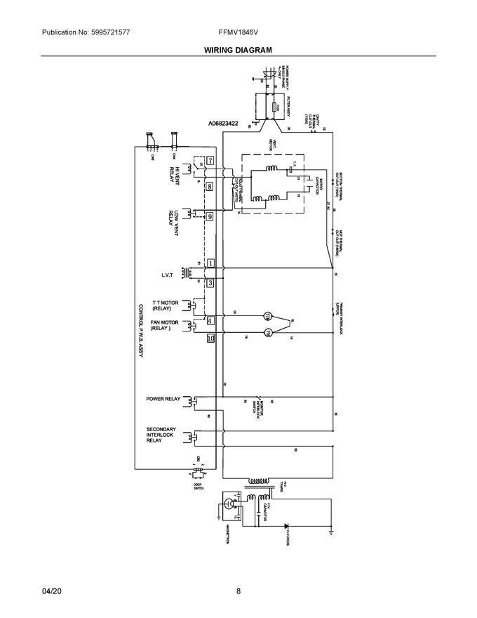 Diagram for FFMV1846VWA