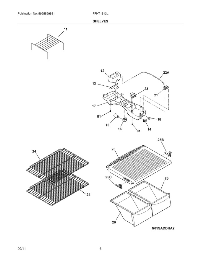 Diagram for FFHT1513LW6