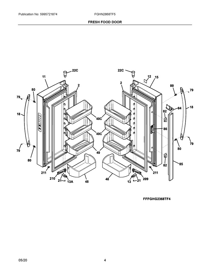 Diagram for FGHN2868TF5