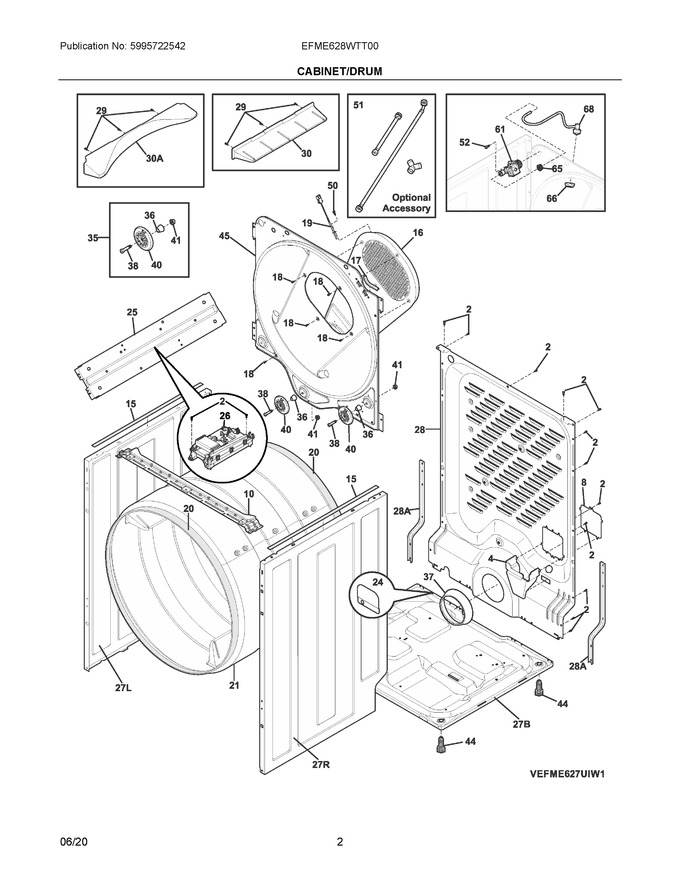 Diagram for EFME628WTT00