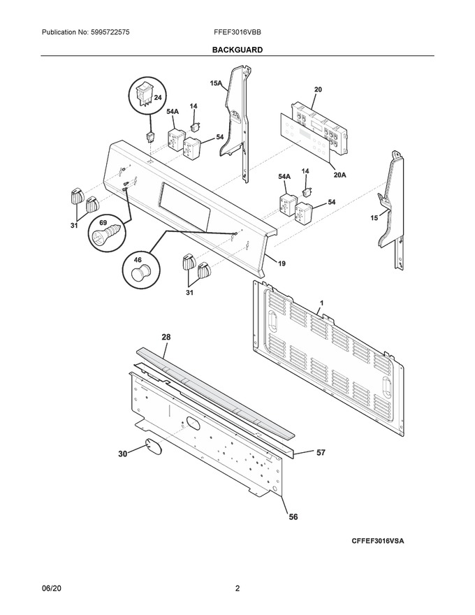 Diagram for FFEF3016VBB