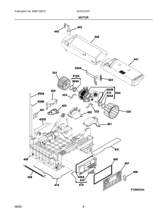 Diagram for EFDC210TIS00