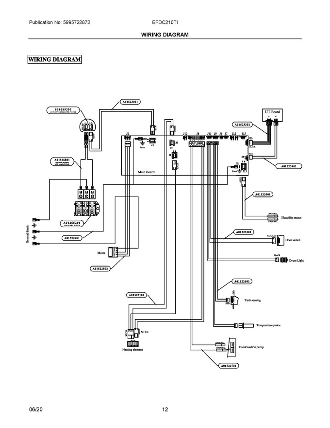 Diagram for EFDC210TIW00