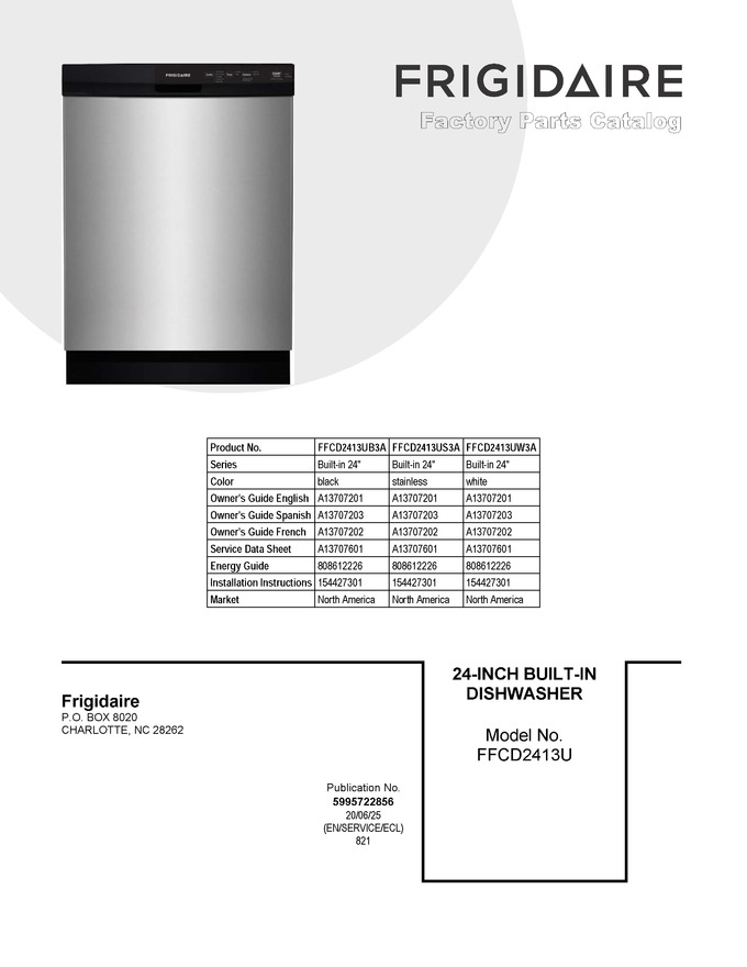 Diagram for FFCD2413UW3A
