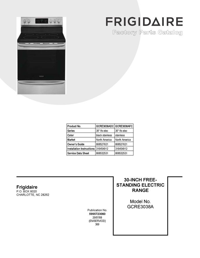Diagram for GCRE3038ADC
