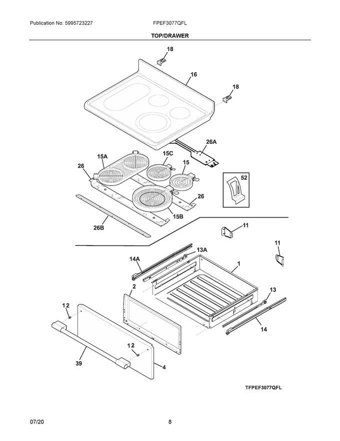 Diagram for FPEF3077QFL