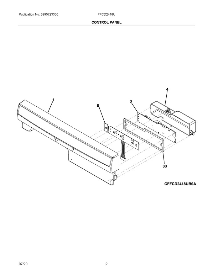 Diagram for FFCD2418UW2A
